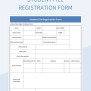 Student File Registration Form Excel Template And Google Sheets File ...