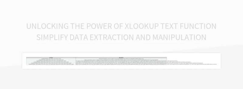 Unlocking The Power Of Xlookup Value Simplifying Data Search With Precision Excel Template - High Resolution Gradient Illustrations for Desktop