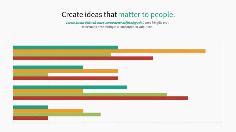 Graphic Of Bar Chart With Colored Bars Google Slides Theme And Powerpoint Template Slidesdocs - Best City Pictures in High Resolution