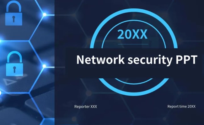 Network Security Google Slide Theme And Powerpoint Template - Slidedocs