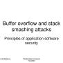 PPT - Buffer Overflow And Stack Smashing Attacks PowerPoint ...
