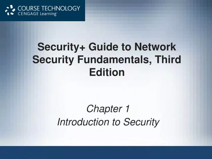 Security Guide To Work Security Fundamentals 4th Edition Ciampa T 