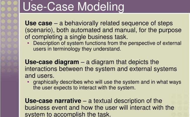 PPT - Chapter 7: Modeling System Requirements: Use Cases PowerPoint ...