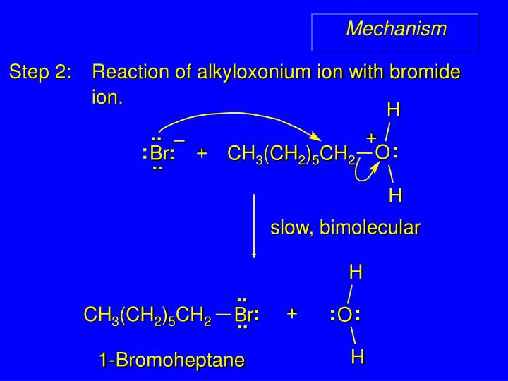 PPT - 4.8 Preparation of Alkyl Halides from Alcohols and ... PPT - 4.8 Preparation of Alkyl Halides from Alcohols and ...