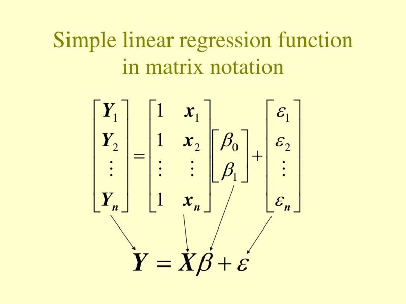 Ppt Linear Regression Models In Matrix Terms Powerpoint Presentation - Mobile Mountain Patterns for Desktop