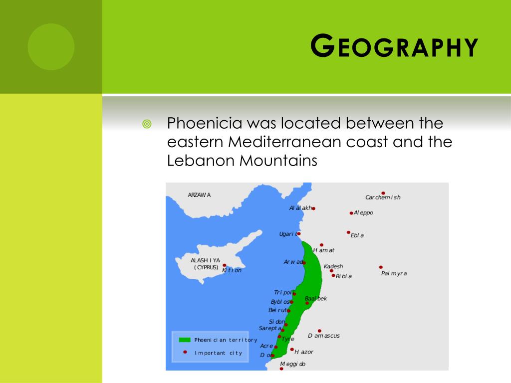 PPT The Phoenicians PowerPoint Free Download ID 363801 Geography L 