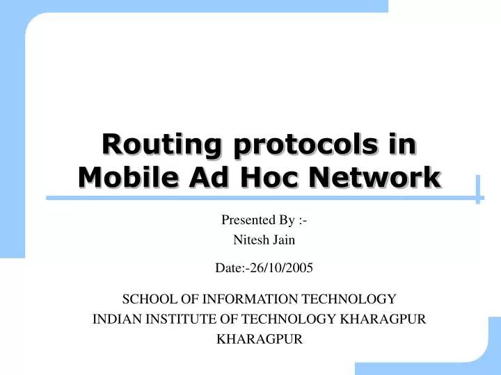 Figure 1 1 From Comparative Analysis Of Routing Protocols For Mobile Ad - Download Gorgeous Nature Pattern | High Resolution