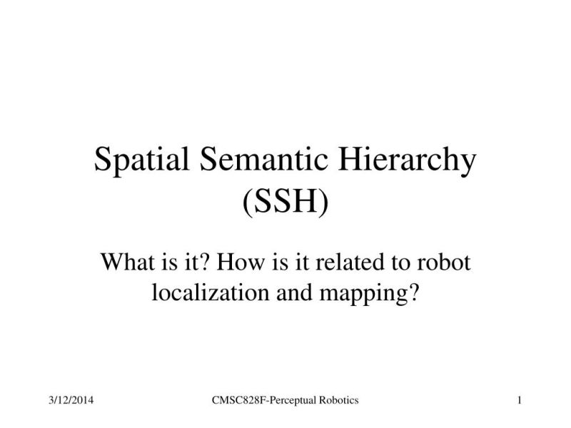 Spatial Semantic Hierarchy Download Scientific Diagram - Ultra HD Ocean Photos for Desktop