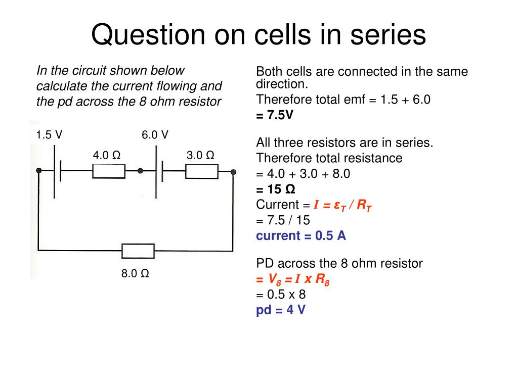 Ppt 1 3b Current Electricity Direct Current Circuits
