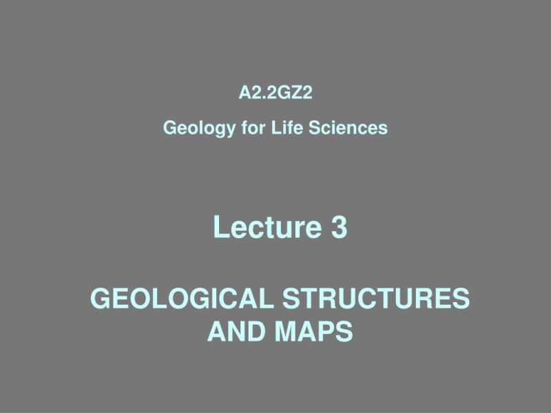 An Introduction To Geological Structures And Maps - Professional Retina Colorful Photos | Free Download