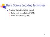 Ppt Signal Modulation And Encoding Techniques Powerpoint Presentation