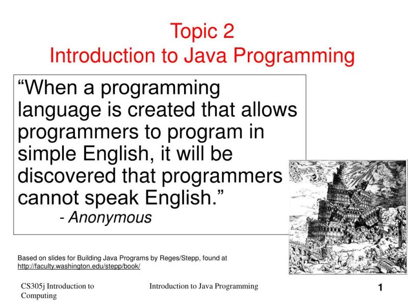 Ppt Topic 2 Introduction To Java Programming Powerpoint Presentation Id 762706 - Vintage Wallpapers - Ultra HD HD Collection