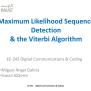 PPT - Maximum Likelihood Sequence Detection & The Viterbi Algorithm ...