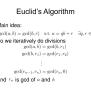 PPT - CSC2110 Discrete Mathematics Tutorial 5 GCD And Modular ...
