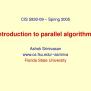 PPT - Introduction To Parallel Algorithms PowerPoint Presentation, Free ...