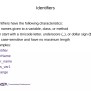 Core Java Programming Language (JSE) : Chapter III - Identifiers ...