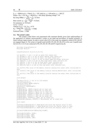 Design Simulation And Implementation Of An Arduino Microcontroller Based Automatic Water Level - Download Creative Mountain Background | Full HD