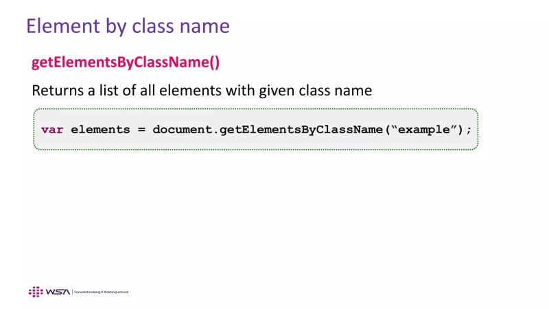 Javascript Getelementsbyclassname Examples To Implement - Premium Sunset Design Gallery - Desktop