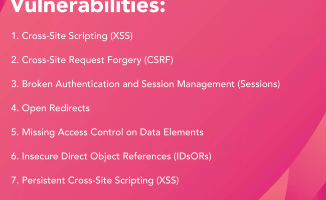 10 Common Web Application Security Vulnerabilities And How To Prevent ...
