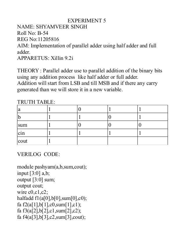 Verilog Code For Serial Adder Block Filasopa Instantly share code notes and snippets.