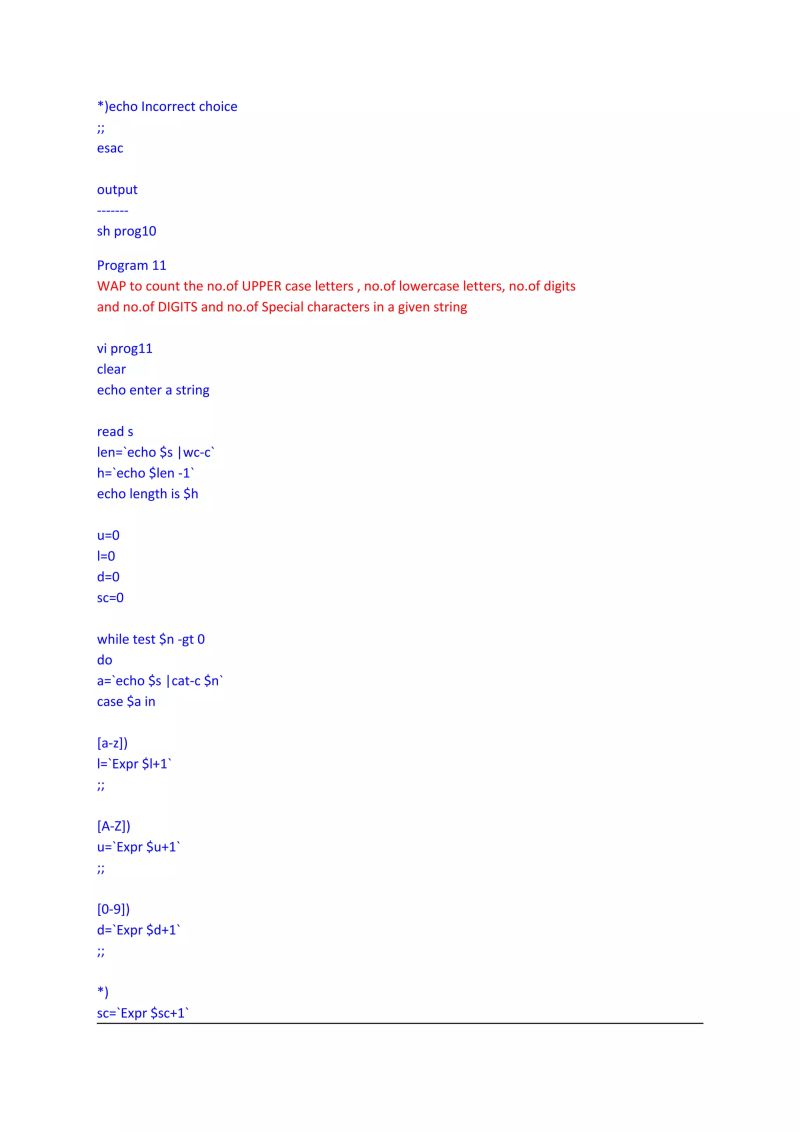 Basic Shell Programs Pdf - Best Vintage Images in Full HD