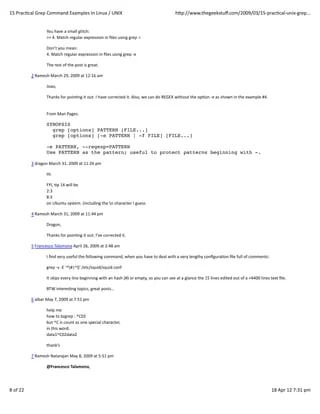 15 Practical Grep Examples In Linux Unix Pdf Regular Expression Unix - Classic Light Pattern - High Resolution
