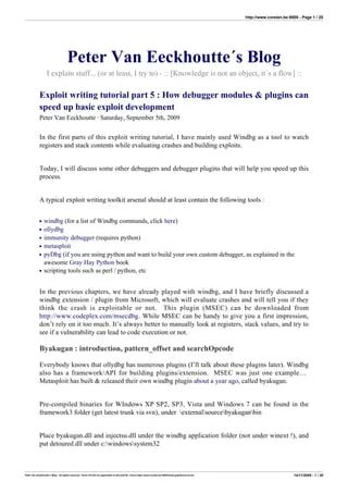 Debugging Fundamentals For Exploit Development R Reverseengineering - Landscape Arts - Perfect HD Collection