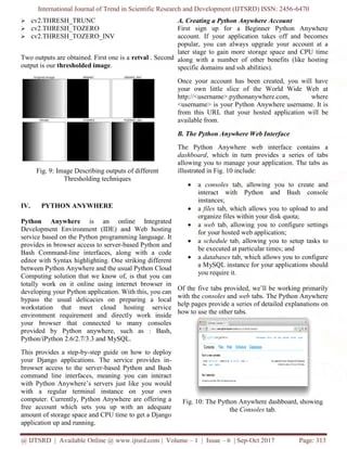 Text Extraction From Images Using Python Ijtsrd - HD Sunset Pictures for Desktop