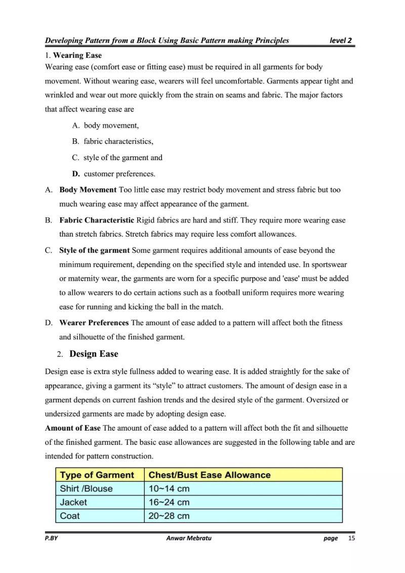 Develop Pattern From A Block Using Basic Patternmaking Principles Pdf - Classic Full HD Colorful Illustrations | Free Download