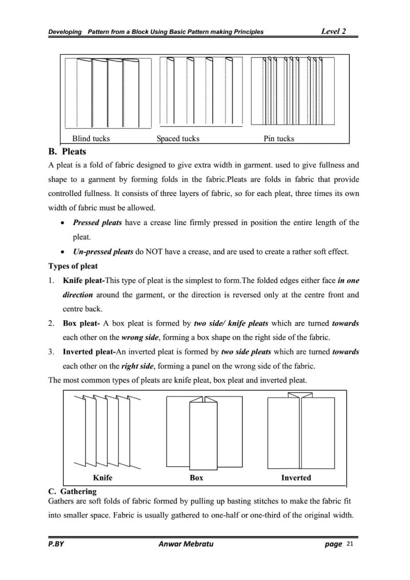 Develop Pattern From A Block Using Basic Patternmaking Principles Pdf - Space Image Collection - Ultra HD Quality