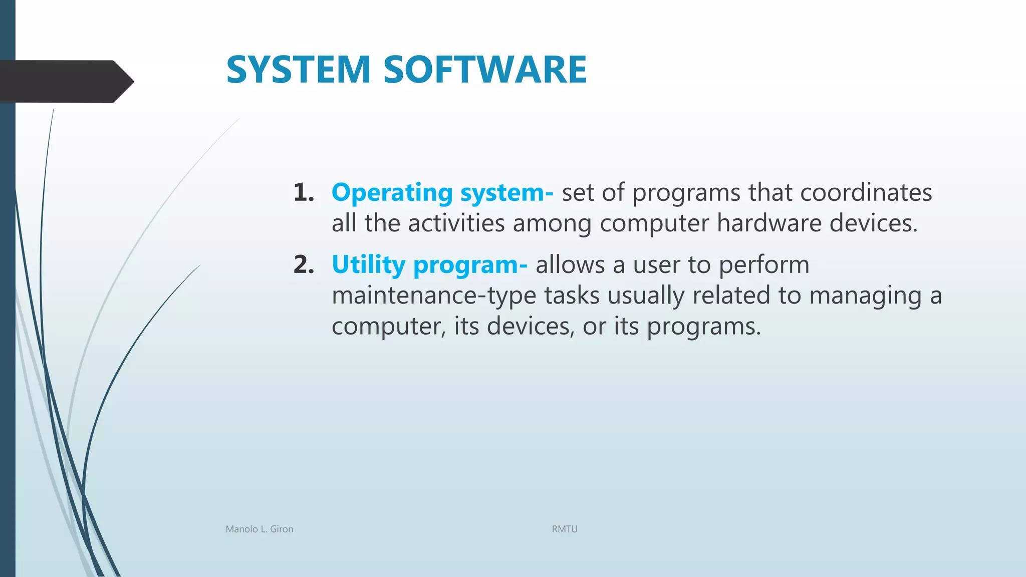 5. computer software