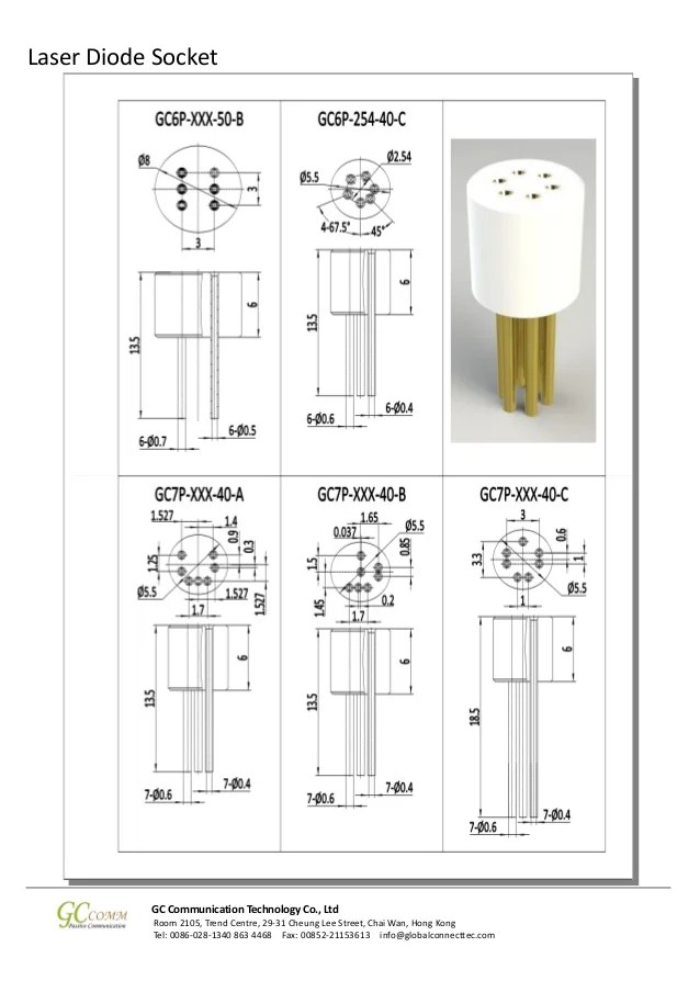 Laser Diode Socket Laser Diode Socket
