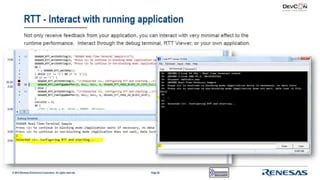 Faster Debugging On Renesas Synergy Rx Platforms Using Segger Debug - Best Vintage Pictures in 8K