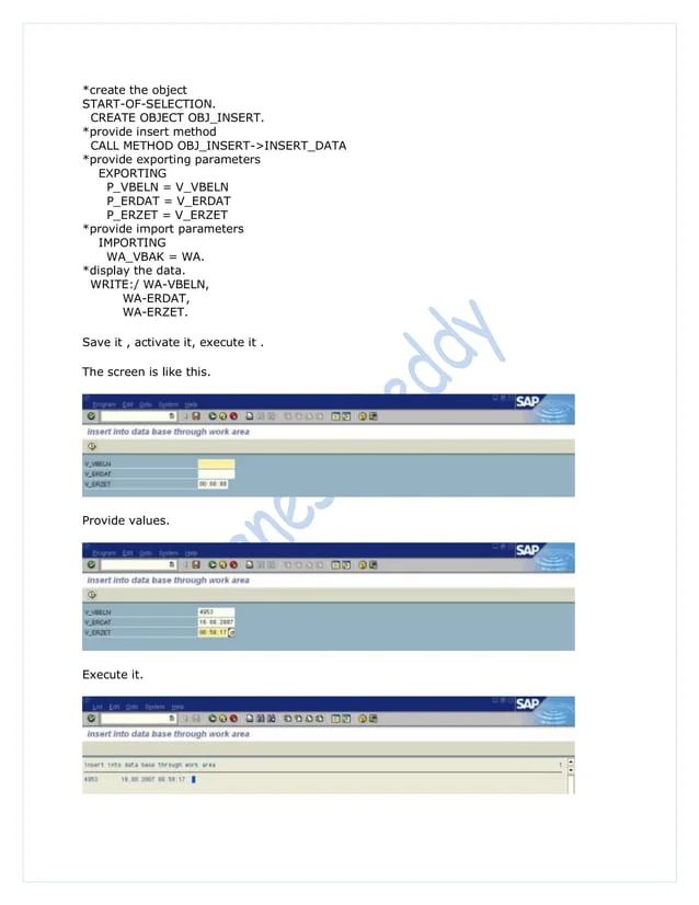 04 Abap Basics Procedure Oriented Programming Pdf Parameter - Best Geometric Backgrounds in 8K