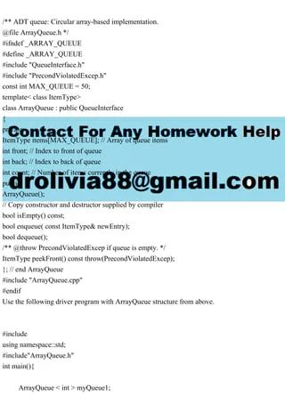 Queue Adt Implementation Understanding Enqueue And Dequeue Course Hero - Premium Colorful Design Gallery - HD