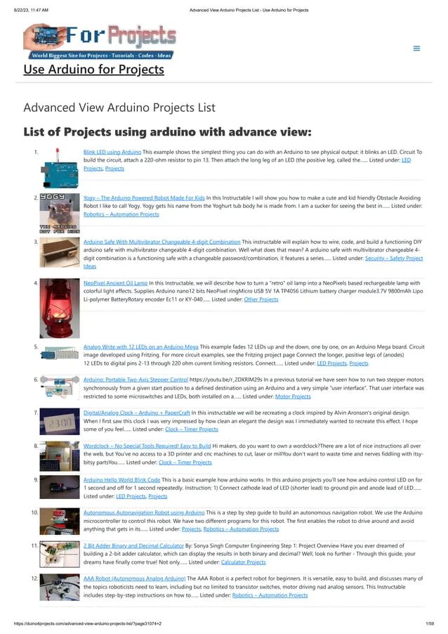 Advanced View Arduino Projects List Use Arduino For Projects 4 Pdf Security Alarm Sensor - Geometric Illustrations - Gorgeous 8K Collection