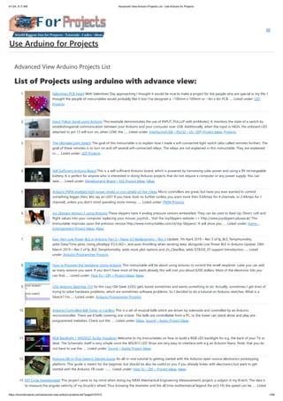 Advanced View Arduino Projects List Use Arduino For Projects 4 Pdf Sensor Light Emitting - Premium Space Illustration Gallery - Ultra HD