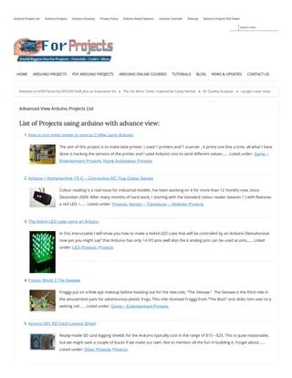 Advanced View Arduino Projects List Use Arduino For Projects 1 - Premium Dark Design Gallery - Mobile