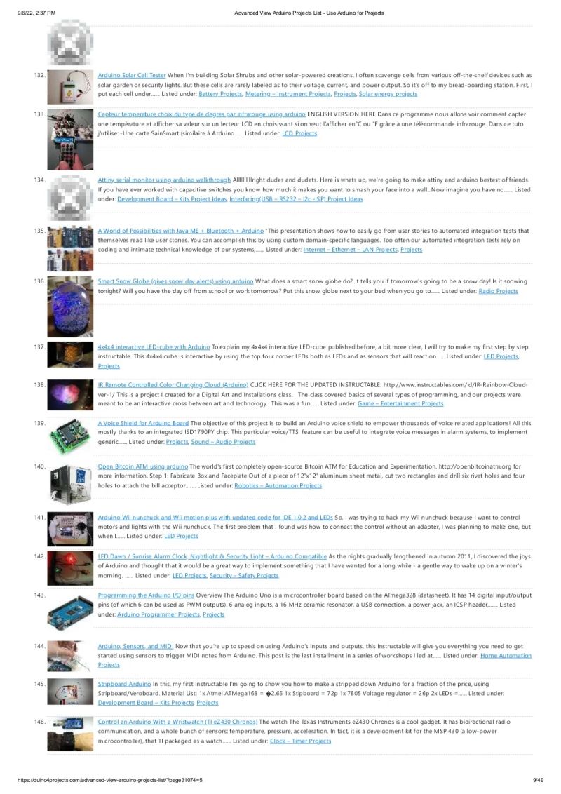 Pdf List Of Projects Using Arduino With Advance View 2021 1 28 - Gradient Picture Collection - 4K Quality