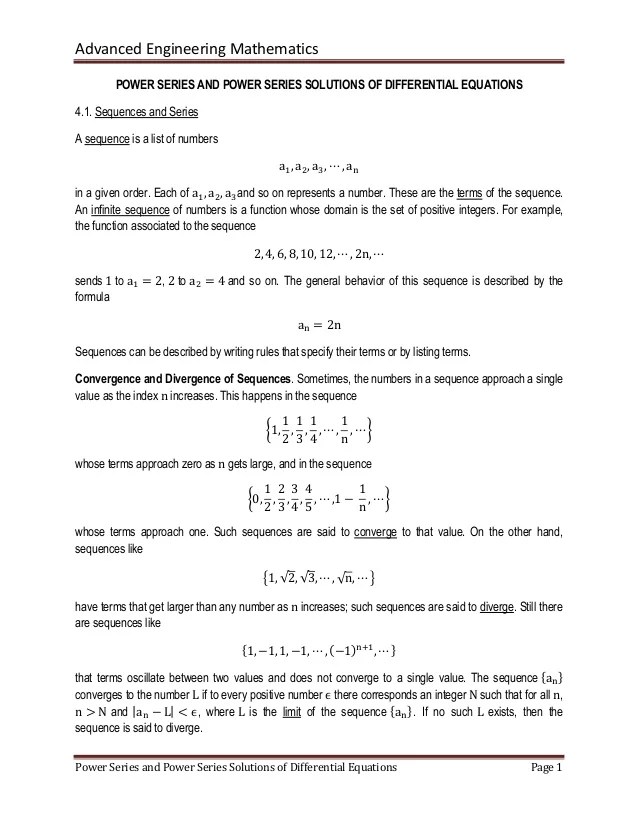 Adv Math Unit 4