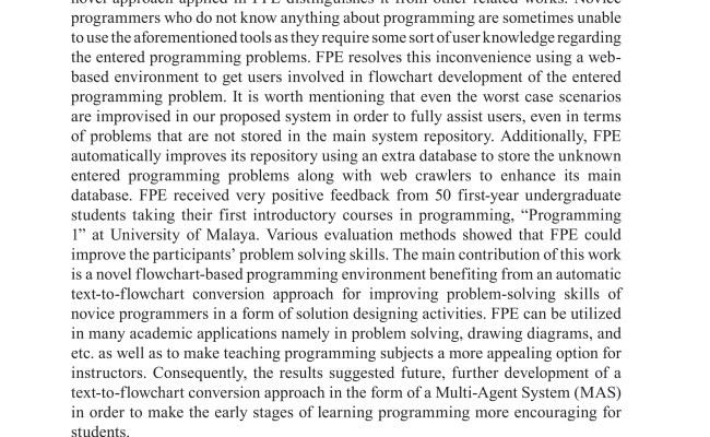 A Flowchart-based Programming Environment For Improving Problem Solving Skills Of Cs Minors In ...