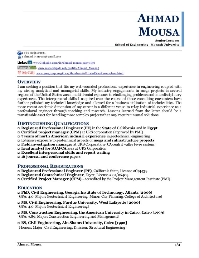 Ahmad Mousa Cv Consulting Jun 2016 For Linkedin