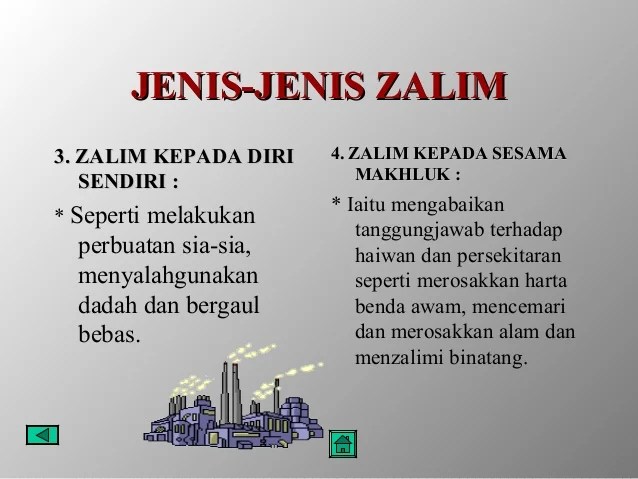 Contoh Zalim Terhadap Diri Sendiri Goreng 