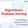 Algorithmic Problem Solving | PDF