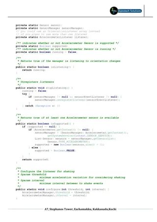 Android Accelerometer Tutorial 1 Getting Started With Accelerometer - Premium Landscape Photo Gallery - Mobile
