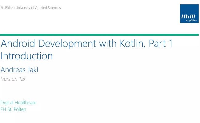 Android Development With Kotlin, Part 1 - Introduction | PDF