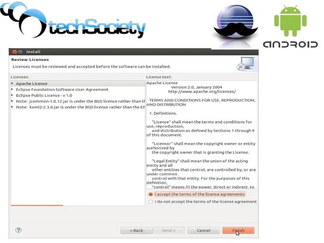 Android Tutorials2 Android Tools On Eclipse Ppt - Premium Light Background Gallery - Ultra HD