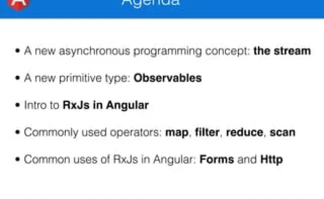 Angular Observables & RxJS Introduction | PDF