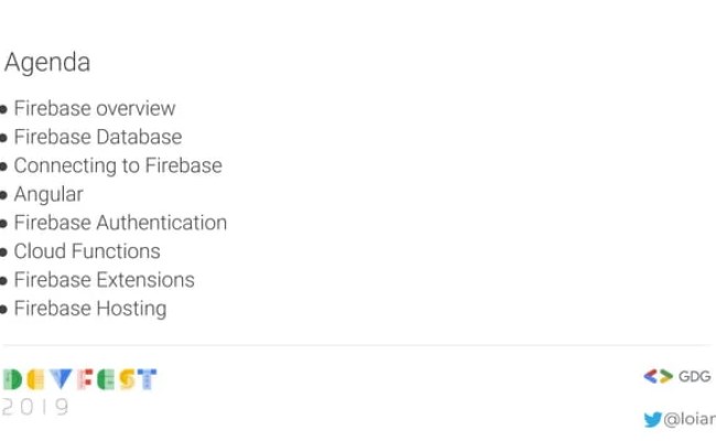 Creating Real Time Applications With Angular And Firebase | PPT