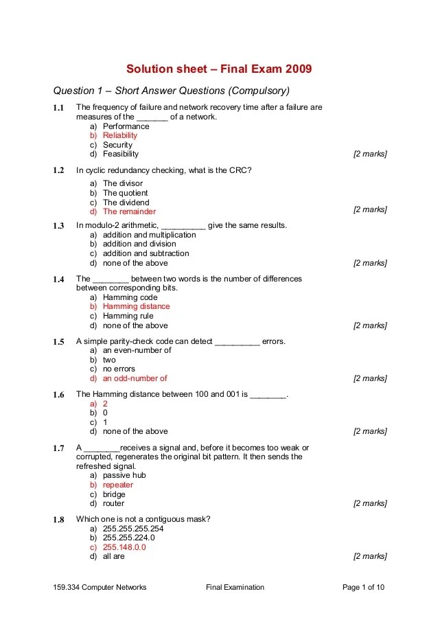 Scramble download worksheet download answer key. Computer Network Mcq With Answers